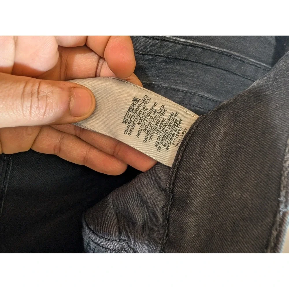True Religion Mens Jeans Dark Wash Straight Leg Size 36 Pakistan Made‎